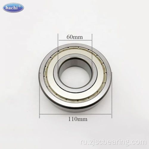 Машинное оборудование Deep Groove Шариковый подшипник 6212 Z / ZZ / RS / 2RS / Open